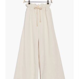 MOTHER Cream Wide-Leg Pants size 29